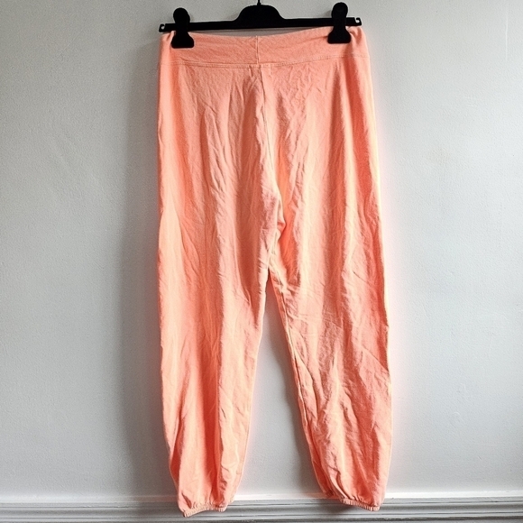 New Sundry Heart Neon Orange Jogger Sweatpants NWT 3/Large - Picture 8 of 10